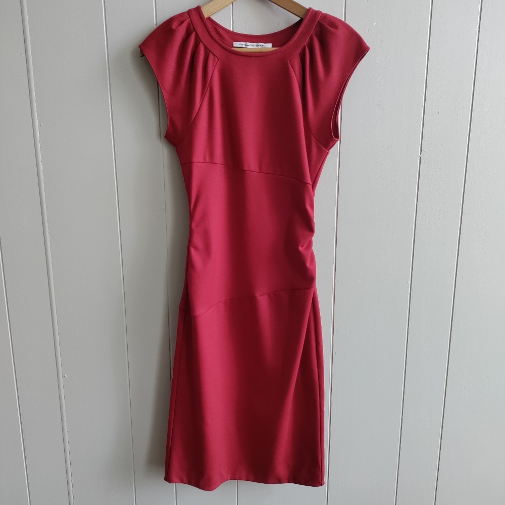 Diane Von Furstenburg Wool Sheath Pencil Dress Size 2